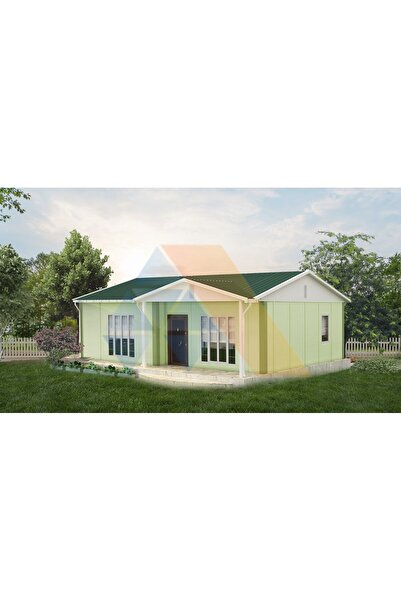 MODA HOME STEEL 74 m² PREFABRİK TEK KATLI EV