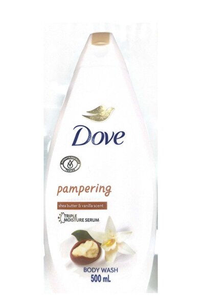 Dove Purely Pampering Body Wash, Shea Butter with Warm Vanilla, 16.9 Ounce / 500 Ml