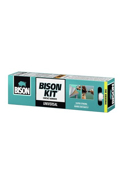Bison Kit Universal Contact Adhesive â€“ 55ml Super-Strong Neoprene Rubber Li...