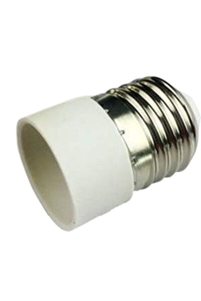 Terminatör محول لمبة الإضاءة TERMAINATOR E27 إلى B22 - محول مقبس قاعدة لولبية لمصابيح LED وCFL وHalogen