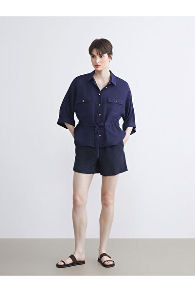 LC Waikiki شورت نسائي من Peak New Season بخصر مطاطي