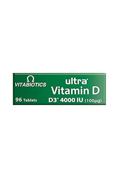 ULTRA Vitamin D3 4000 IU Tablets 96’s