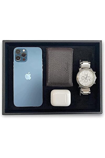 LeART صينية خدمة رجالية ونسائية - منظم صواني جلدي | طاولة بجانب السرير، طاولة...