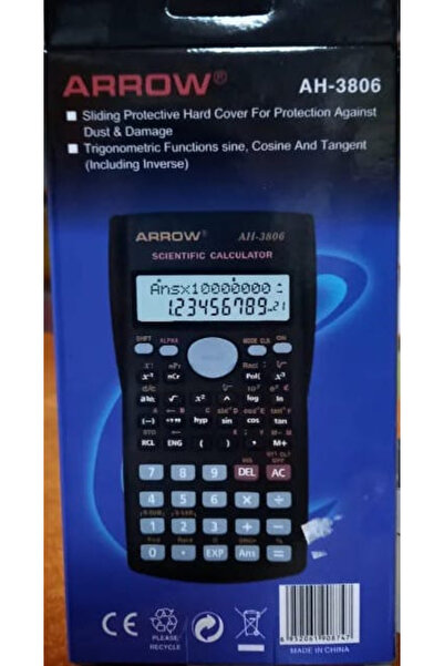 Arrow Hesap Makinesi Fonksiyonlu AH-3806