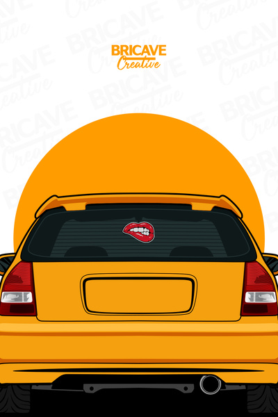 Bricave Isırılan Kırmızı Dudak Sticker Araba Motosiklet Kask Laptop Cam Etiket Sticker 11x7,7cm B2