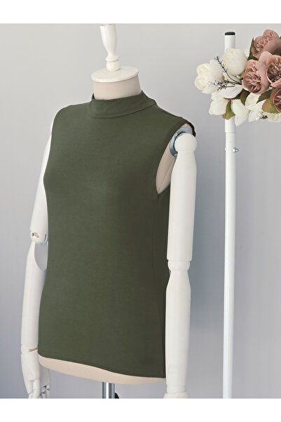 ENDAMIM Short Fisherman Collar Combed Cotton Thin Soft Textured Lining / Underwear