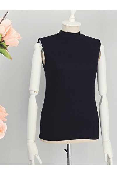 ENDAMIM Short Fisherman Collar Combed Cotton Thin Soft Textured Lining / Underwear