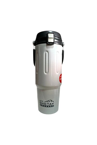 Shotay SHT-8168 CAMPING ÇELİK MUG PİPETLİ/PİPETSİZ KULLANIM 900 Ml. ( TEKLİ )