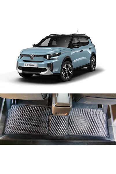 Bod Citroen C3 Aircross Elektrikli 3D Havuzlu Paspas 2025-Sonrası eC3