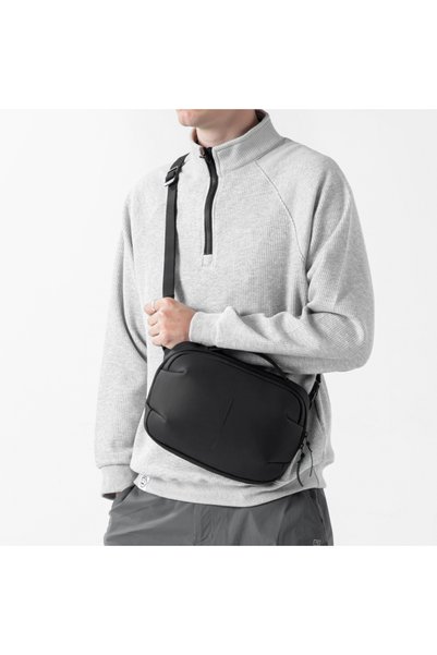 Mark Ryden MR-303 Crossbody Bag, PU Sling with iPad Pocket, Hidden Zipper & Removable Strap