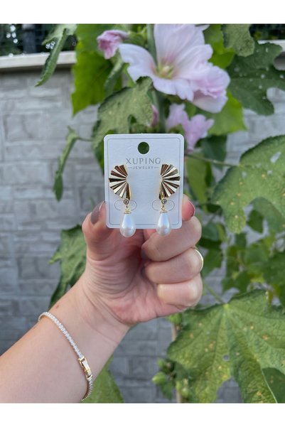 XUPİNGS JEWELRY أقراط نسائية من Xuping Pearl Model