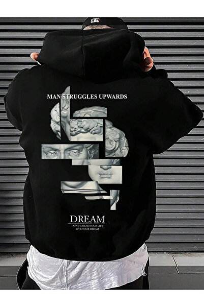 CONSTRAİN هودي تحفيزي "الرجل يكافح للأعلى" - تصميم للتطوير الشخصي من خلال الت...