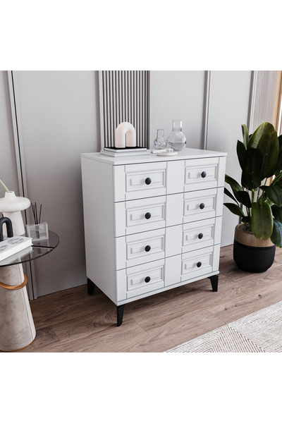 MONZIO Terra 4 Çekmeceli Şifonyer %100 MDF