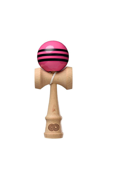 Sultan Kendama Triple Stripe din lemn , realizată din lemn, proiectată din 3 ...