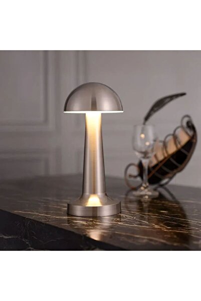 Genel Markalar Dokunmatik Şarjlı 3 Kademeli Işıklı Gece Lambası USB Girişli M...