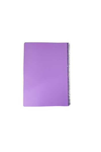 Mynote Flex A4 120 Sheet Ruled Spiral Plastic Neon Cover Notebook