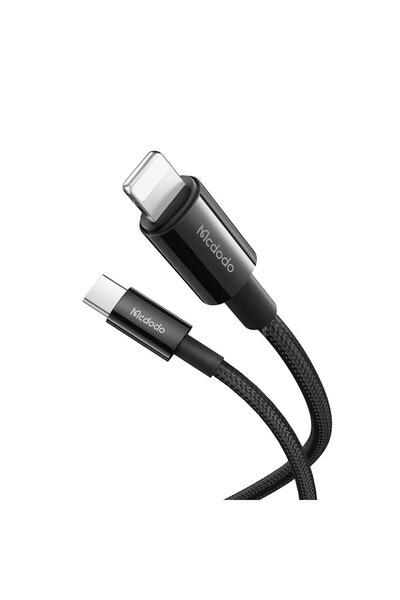 Mcdodo CA-2761 36W TypeC iPhone PD 36W Hızlı Data Şarj Kablosu 1.2mt Siyah