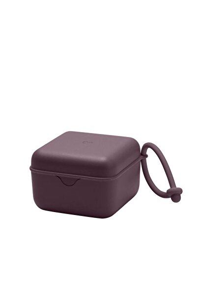 Bibs Pacifier Box Emzik Kutusu-Plum