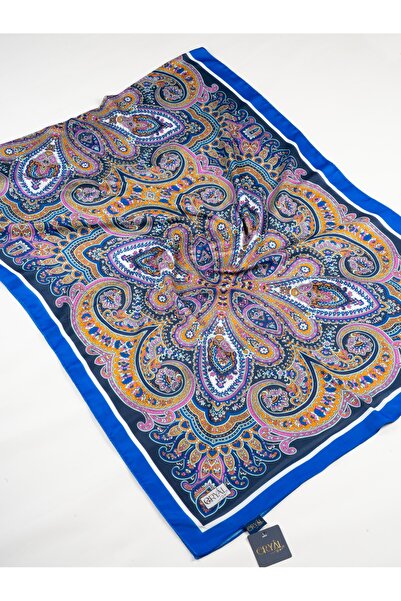 Guzeka شال شولن الناعم - أزرق