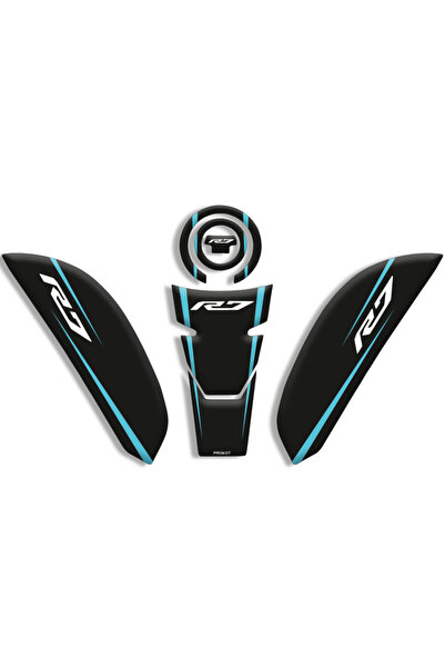 Generic Brand SET PROTECȚIE REZERVOR MOTOCICLETĂ YAMAHA R6 (2021/2024) COMPAT...