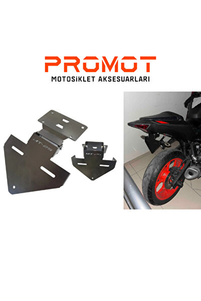 SEK MOTO MOTOSIKLET PLAKALIK YAMAHA MT25 KATLANIR PLAKALIK SİNYAL BAĞLANTILI ...