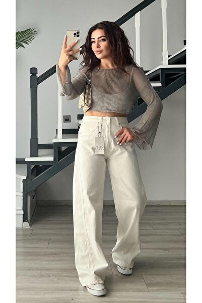 Oslove Bone baggy jeans