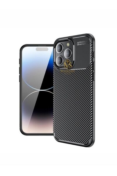 Massemr Apple iPhone 17 Pro Auto Focus Carbon Cover Case Stylish Slim Durable Premium Protection