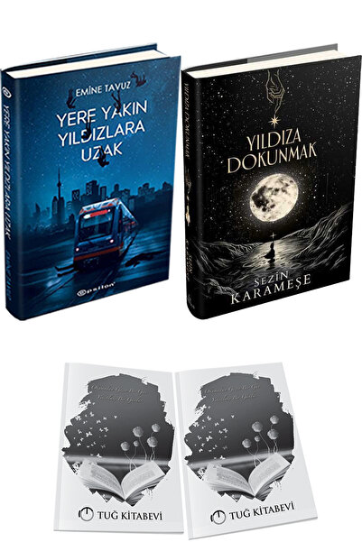 Epsilon Yayınevi Yere Yakın Yıldızlara Uzak Ciltli ve Yıldıza Dokunmak 1 Ciltli + Hediyeli