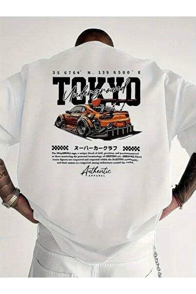 Deocept TOKYO UNDERGROUND PRINTED OVERSIZE ΜΠΛΟΥΖΑ ΠΟΔΗΛΑΤΟ