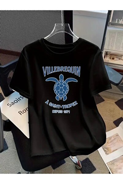 Deocept ΜΠΛΟΥΖΑ VILLEBREQUIN ΜΕ ΣΤΑΜΠΑ OVERSIZE ΠΟΔΗΛΑΤΟ