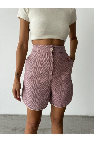 Genel Markalar KAŞE KISA ŞORT - Gül Kurusu