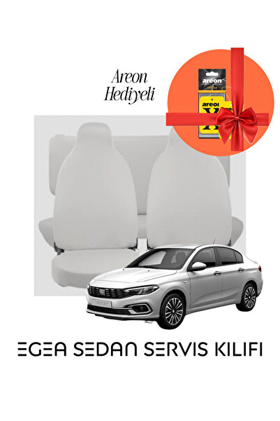 APEXİ Fiat Egea Uyumlu Oto Koltuk Örtüsü Seti ,Servis Kılıfı– Lastikli-Sarkma...