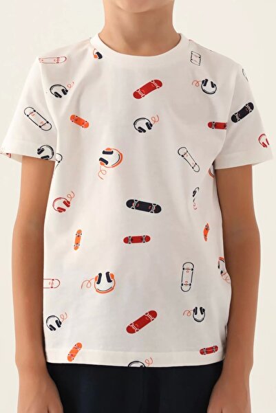 Arnetta Father son bermyuda set - cream