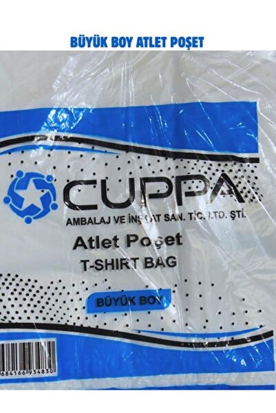 MEZ-PACK CUPPA BÜYÜK BOY ATLET POŞET HIŞIR POŞET 1 KG
