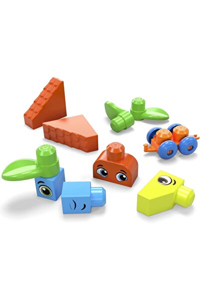 mattel Mega Bloks Bigger Building Bag 150 Pieces HHM96 – Giant Building Blocks for Ages 1+