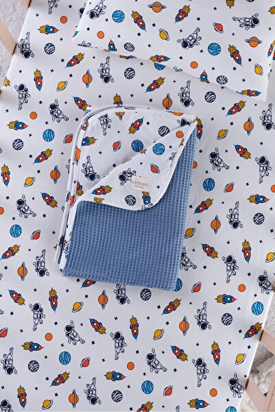 Bondberro Baby and Child Sleeping Set (Blanket Sheet Pillowcase) 100% Cotton