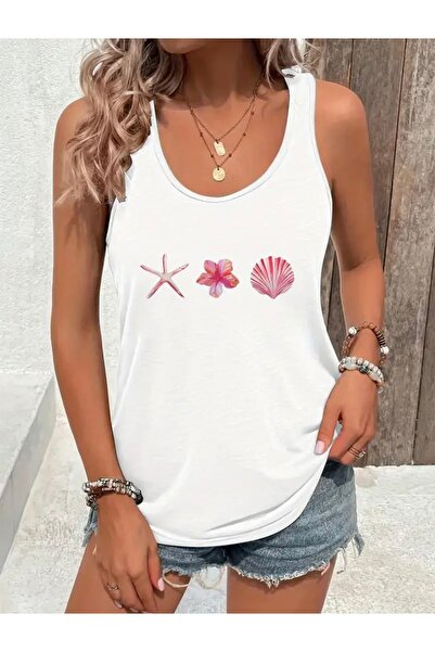 Deocept ΓΥΝΑΙΚΕΙΟ T-SHIRT ΜΕ ΣΤΑΥΡΟΣ ΑΣΤΕΡΙΩΝ