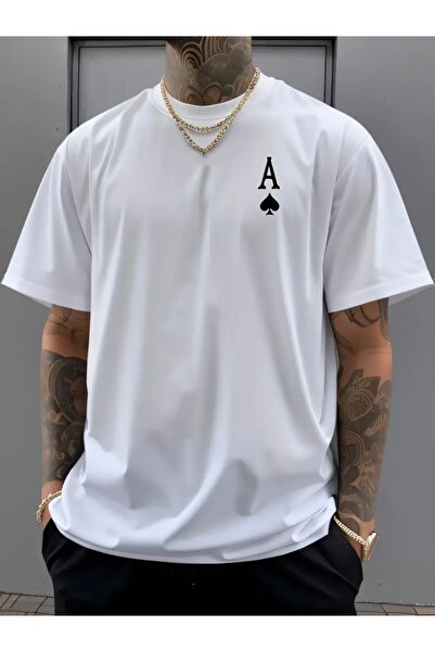 mercoledi Oversize Circleneck T-Shirt with Matching Print