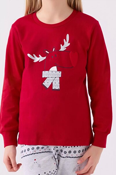 Arnetta Mother and Daughter Double Set - Red