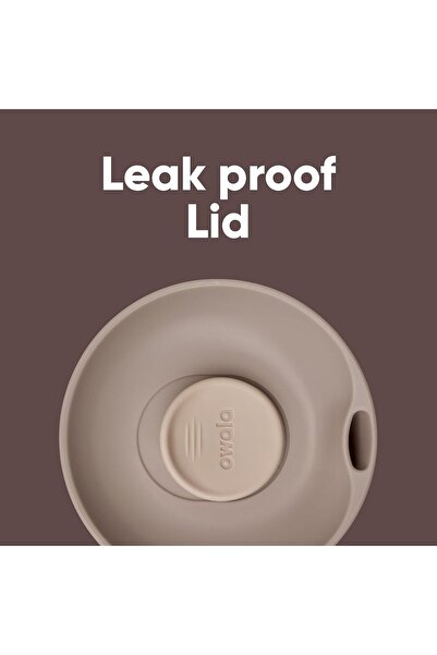 owala SmoothSip Slider Insulated Stainless Steel Coffee Tumbler, Reusable Iced Coffee Cup, Hot Coffe