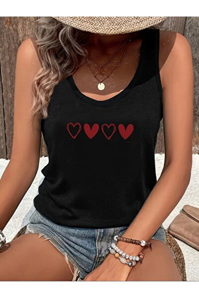 mercoledi ΓΥΝΑΙΚΕΙΟ T-SHIRT ΜΕ ΚΟΚΚΙΝΟ ΜΙΚΡΟ ΚΑΡΔΙΑ