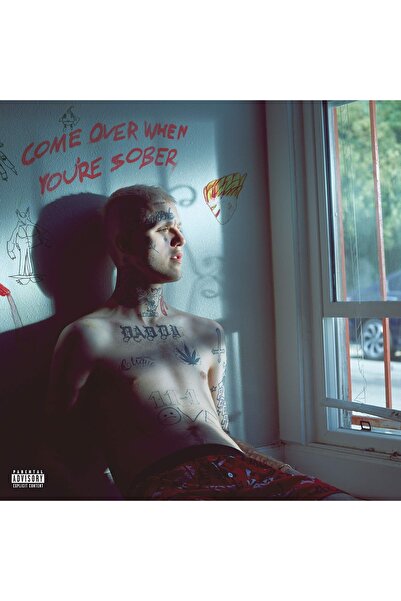 COLUMBIA RECORDS YABANCI PLAK - Lil Peep / Come Over When You're Sober Pt. 1 & Pt. 2 (Pembe&siyah 2LP)