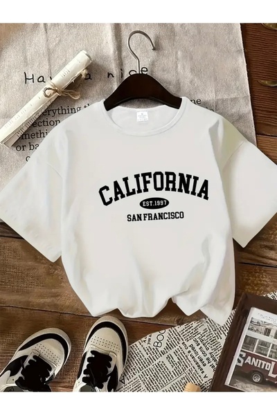 Deocept TRICOU CU GULER ROTUND SUPRA-MEGLIMAT CALIFORNIA