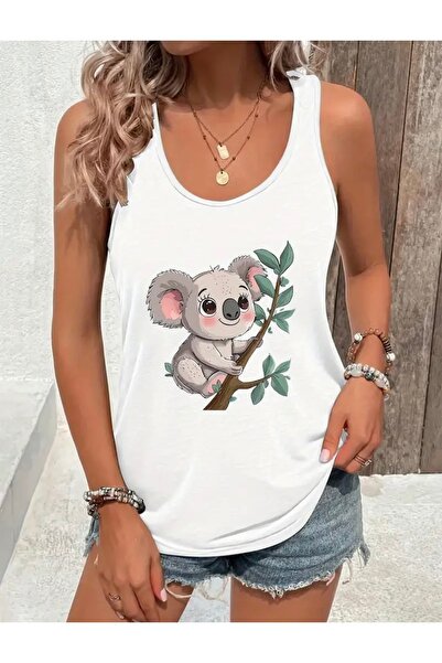 Deocept ΓΥΝΑΙΚΕΙΟ T-SHIRT ΜΕ ΧΑΡΙΤΩΜΕΝΟ ΚΟΑΛΑ