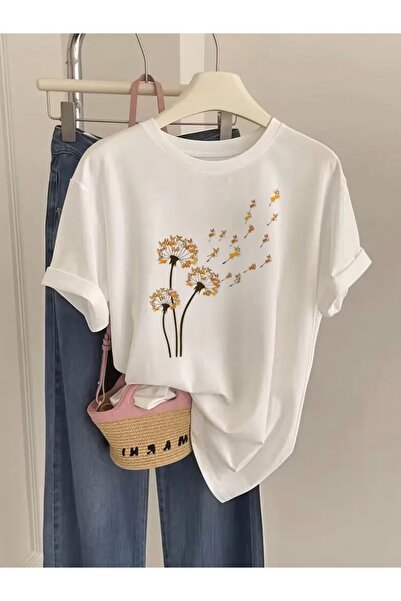 Deocept TRICOU OVERSIZE CU GULER ROTUND IMPRIMAT FLYING DOGS