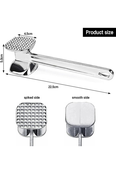 BOL ÇEŞİT BURADA Meat Forging Hammer Double Sided