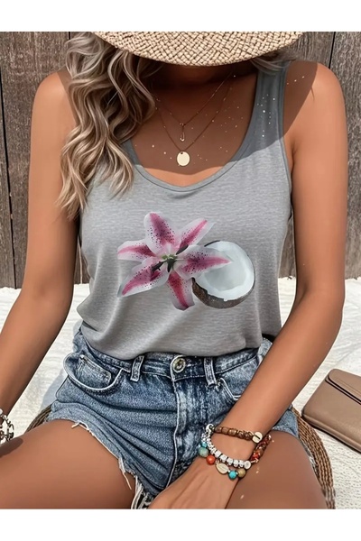 Deocept Coconat Printed Women's T-Shirt