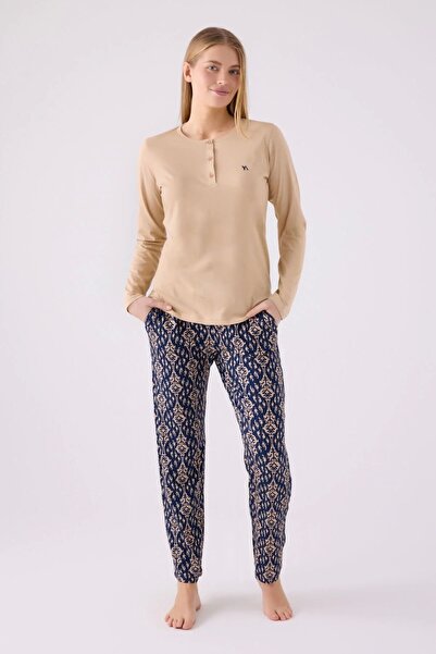 Arnetta Women's Double Set - Biscuit