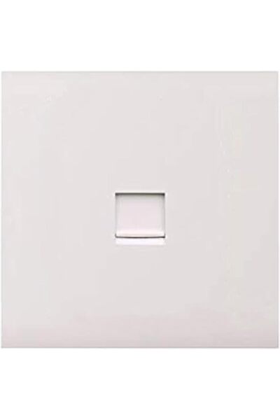 Generic مقبس بيانات أحادي المنفذ من ADMORE 1G RJ45 CAT6 - أبيض