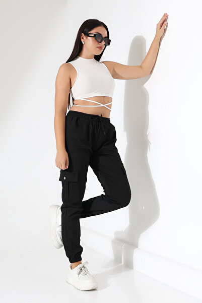 OwenLife likralı kargo pantolon